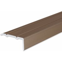 Proviston - Winkelprofil Aluminium eloxiert Bronze Hell Breite 24.5 mm Höhe 10 mm Länge 1000 mm Selbstklebend Treppenkantenprofil Treppenwinkel Proviston - Winkelprofil Aluminium eloxiert Bronze Hell Breite 24.5 mm Höhe 10 mm Länge 1000 mm Selbstklebend Treppenkantenprofil Treppenwinkel von PROVISTON