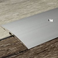 Proviston - bergangsprofil Aluminium eloxiert Goldfarbig Breite 60 mm Höhe 4 mm Länge 1000 mm Seitlich Gebohrt Übergangsschiene Übergangsleiste von PROVISTON