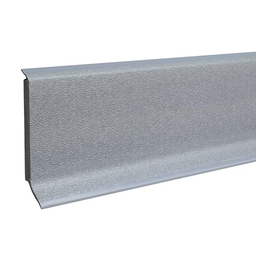 Sockelleiste Kunststoff 12.8 x 60 x 2500 mm PVC Hartschaum Grau zum Kleben, Clipsen, Schrauben & Nageln Fußleiste Durchgefärbte Weichlippe by PROVISTON 12.5 Meter | 5 Stück Sockelleiste Kunststoff 12.8 x 60 x 2500 mm PVC Hartschaum Grau zum Kleben, Clipsen, Schrauben & Nageln Fußleiste Durchgefärbte Weichlippe by PROVISTON 12.5 Meter | 5 Stück von PROVISTON