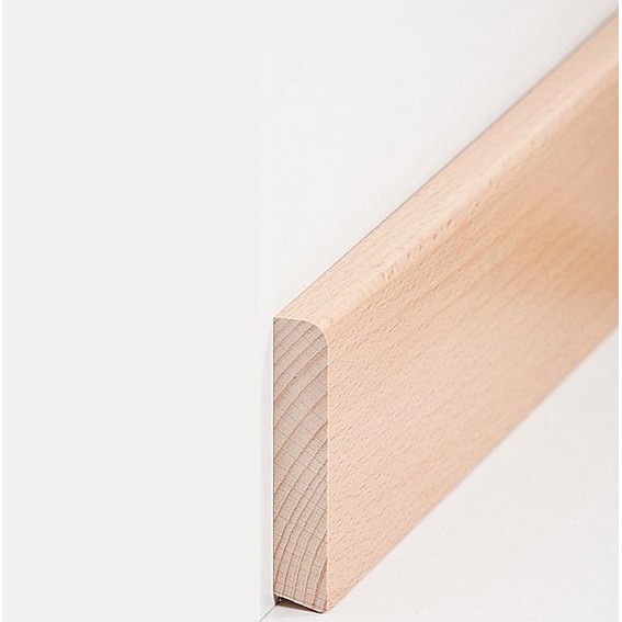 Sockelleiste "Leverkusen" Massivholz 13 x 70 x 2500 mm Buche moderne Fußleiste by PROVISTON Sockelleiste "Leverkusen" Massivholz 13 x 70 x 2500 mm Buche moderne Fußleiste by PROVISTON von PROVISTON
