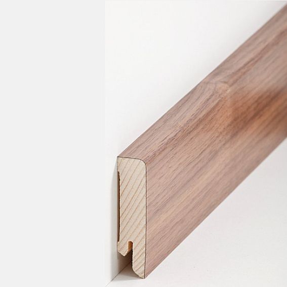 Sockelleiste "Lübeck" Echtholzfurnier 16 x 60 x 2500 mm Nussbaum moderne Fußleiste by PROVISTON Sockelleiste "Lübeck" Echtholzfurnier 16 x 60 x 2500 mm Nussbaum moderne Fußleiste by PROVISTON von PROVISTON