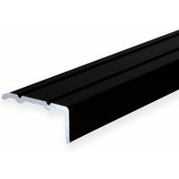 Proviston - Winkelprofil Aluminium eloxiert Schwarz Breite 24.5 mm Höhe 10 mm Länge 1000 mm Selbstklebend Treppenkantenprofil Treppenwinkel Proviston - Winkelprofil Aluminium eloxiert Schwarz Breite 24.5 mm Höhe 10 mm Länge 1000 mm Selbstklebend Treppenkantenprofil Treppenwinkel von PROVISTON