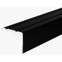 Proviston - Winkelprofil Aluminium eloxiert Schwarz Breite 24.5 mm Höhe 18 mm Länge 1000 mm Selbstklebend Treppenkantenprofil Treppenwinkel Proviston - Winkelprofil Aluminium eloxiert Schwarz Breite 24.5 mm Höhe 18 mm Länge 1000 mm Selbstklebend Treppenkantenprofil Treppenwinkel von PROVISTON