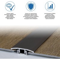 Proviston - Winkelprofil Breite: 24.5 mm Höhe: 0 - 17 mm Länge: 900 mm Aluminium eloxiert Gerillt Einfach Biegbar Silber Versenkt Gebohrt Proviston - Winkelprofil Breite: 24.5 mm Höhe: 0 - 17 mm Länge: 900 mm Aluminium eloxiert Gerillt Einfach Biegbar Silber Versenkt Gebohrt von PROVISTON