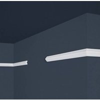 Zierleiste Polystyrol 11 x 22 x 2000 mm Weiß Wandleiste Wanddekoration - Proviston Zierleiste Polystyrol 11 x 22 x 2000 mm Weiß Wandleiste Wanddekoration - Proviston von PROVISTON