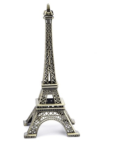 PROW® 15cm Paris Eiffelturm Eisen Handwerk Architektur Modell Desktop Home Dekoration Kunst Geschenk, Bronze von PROW
