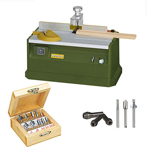 PROXXON MICRO Profiliergerät MP 400 Set Fräse Fräsgerät Fräsmaschine inklusive 3 Spannzangen und 13 verschiedene Profilfräser PROXXON MICRO Profiliergerät MP 400 Set Fräse Fräsgerät Fräsmaschine inklusive 3 Spannzangen und 13 verschiedene Profilfräser von PROXXON