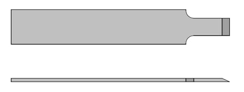 Proxxon Schaber-Set für MICRO-Sonic Cutter MSC (L x B x H 90 x 45 x 15 mm, glättet und Reinigt Oberflächen und Lötstellen, 2 Stück) 27304 von Proxxon