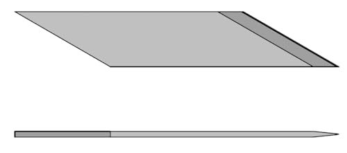 Proxxon Skalpell-Set für MICRO-Sonic Cutter MSC (L x B x H 90 x 45 x 15 mm, schneidet eine Vielzahl an Materialien, 40 Stück inkl. 2 Spannzangen in Aufbewahrungsbox) 27302 von Proxxon