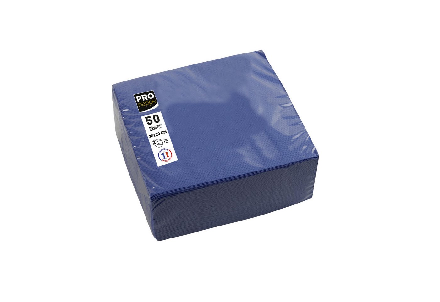 PROnappe Geschirr-Set Serviette SV622010I 20x20cm mittelblau 50 Stück von PROnappe