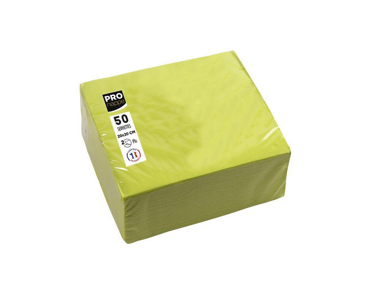 PROnappe Papierserviette PROnappe SV622031I Cocktail-Servietten 200 x 200 mm kiwigrün PROnappe Papierserviette PROnappe SV622031I Cocktail-Servietten 200 x 200 mm kiwigrün von PROnappe