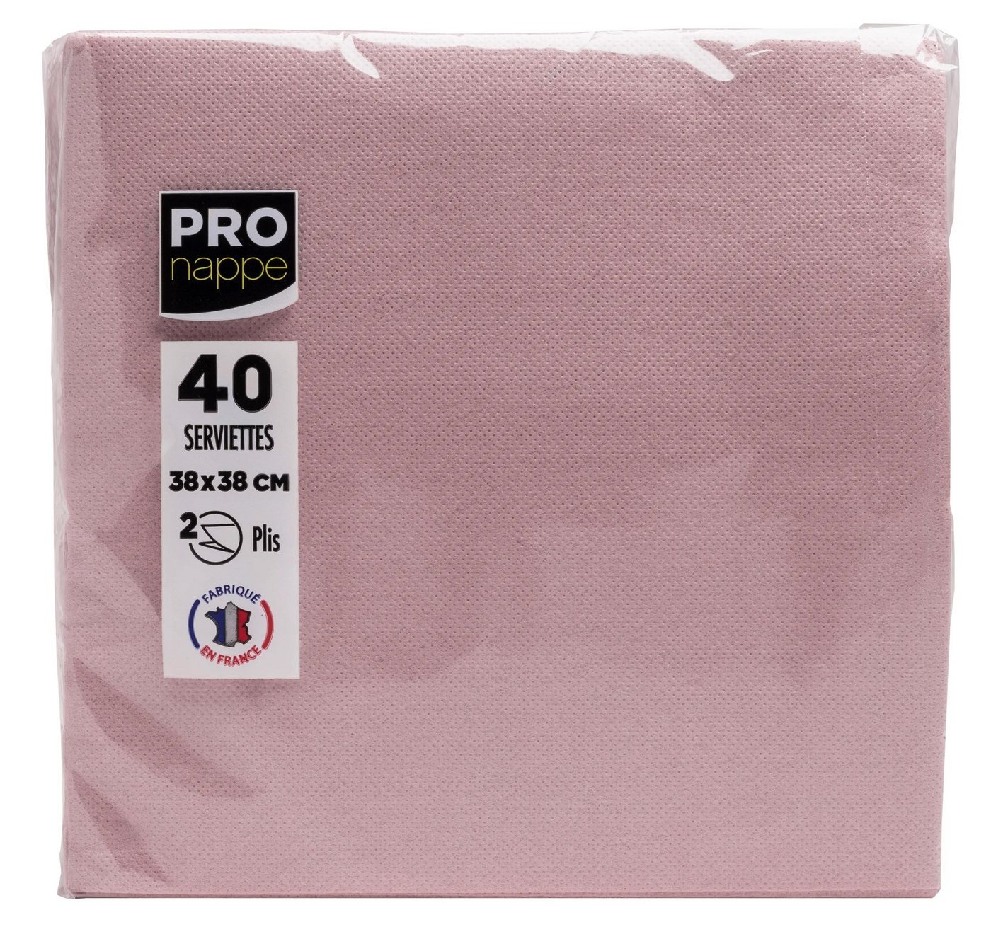 PROnappe Tischband 30x Pack 40 Servietten Tissue, 2-lagig 38x38cm Altrosa SV623803I, Serviettes ouate micro gaufré PROnappe Tischband 30x Pack 40 Servietten Tissue, 2-lagig 38x38cm Altrosa SV623803I, Serviettes ouate micro gaufré von PROnappe