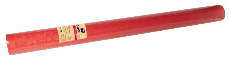 PROnappe Tischband 4x Papiertischdecke auf Rolle mit Damastprägung 50x1,18m Rot R485021I, Nappes rouleaux papier damassé PROnappe Tischband 4x Papiertischdecke auf Rolle mit Damastprägung 50x1,18m Rot R485021I, Nappes rouleaux papier damassé von PROnappe