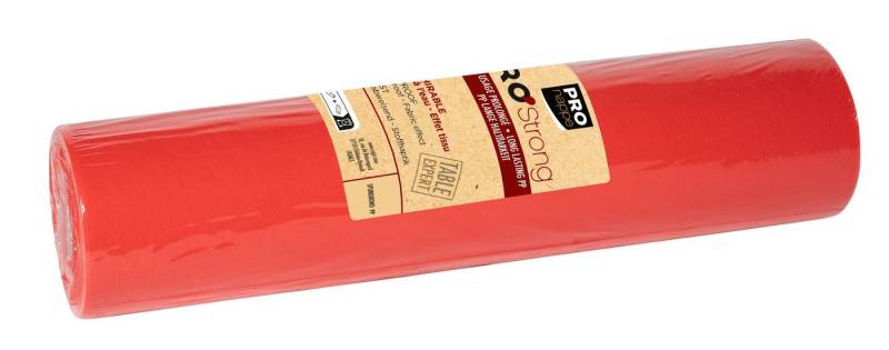 PROnappe Tischband 4x Tischläufer Tête-à-tête auf Rolle, Spunbond, 24x0,40m Rot R732409I, Tête-à-tête spunbond von PROnappe