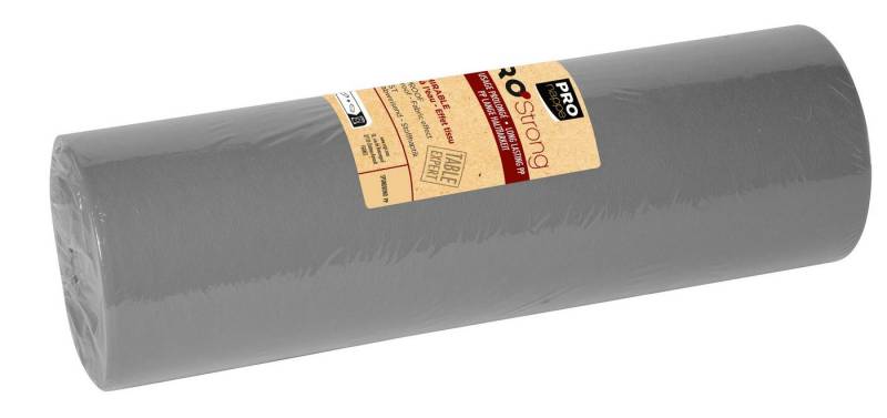 PROnappe Tischband 4x Tischläufer Tête-à-tête auf Rolle, Spunbond, 48x0,40m Grau R734830I, Tête-à-tête spunbond von PROnappe
