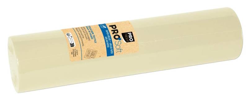 PROnappe Tischband 4x Tischläufer auf Rolle, Airlaid 24x0,40m Elfenbein R532402I, Tête-à-tête airlaid (Intissé, non tiss) von PROnappe