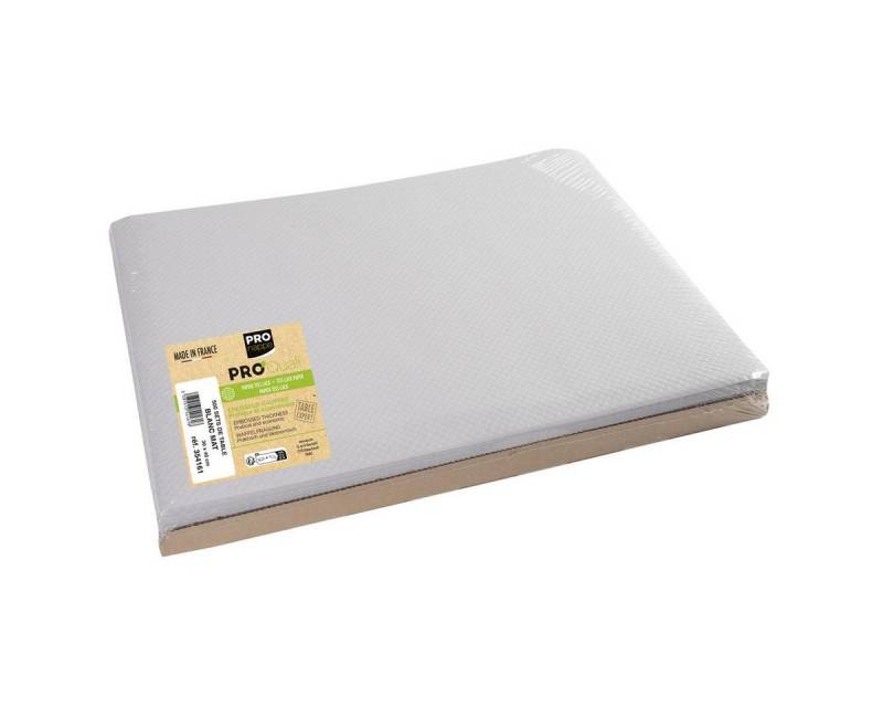 PROnappe Tischelement PROnappe 354161I Einweg-Tischset 400 x 300 mm mattweiß von PROnappe