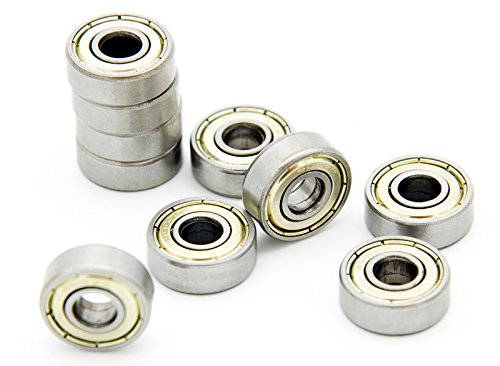 10x PROtastic 606ZZ 6 x 17 x 6mm versiegelt Miniatur Deep Groove Radial Kugellager von PROtastic