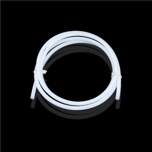 1 Meter PTFE-Schlauch for 3D-Drucker Hotend B0WDEN Extruder – Klar/Weiß PFA-Schlauch (2 x 3 mm, 2 x 4 mm, 3 x 4 mm, 4 x 6 mm), 1 Stück(White,4x6mm) von PRPRP