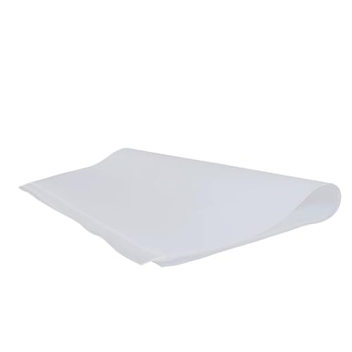 1 Stück hochtemperaturbeständige weiße Silikonkautschukmatte – vielseitig und langlebig for jeden Raum(500mm x 500mm Thickness0.5mm) von PRPRP