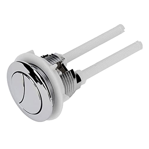 1 x Doppelspül-Toilettenspülkasten-Druckknopfbaugruppe – langlebiger und einfach zu installierender Ersatz for die meisten Toiletten(48mm) von PRPRP