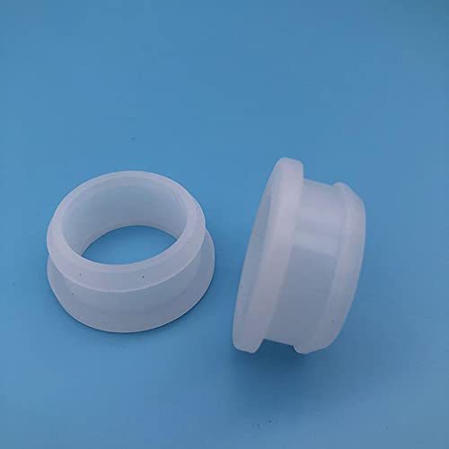 10 Stück Silikon-Ösenstopfen for Aufstecken – lebensmittelecht, hitzebeständig, 2–30 mm, transparent, langlebiger Silikonkautschuk(A29mm(Hole24mm)) von PRPRP