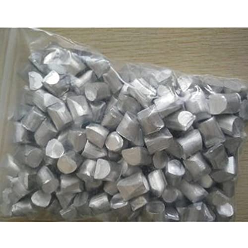 12 mm x 30 mm große Zink-Schmiedepartikel – hochreine Zinkblöcke for Galvanik und Metallreinigung, 1000 g von PRPRP