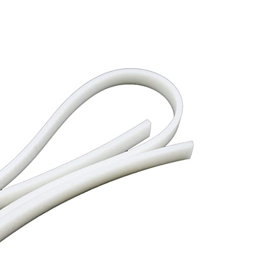 1M Silikon-Dichtungsstreifen – Hochtemperaturbeständige Gummidichtung for Fenster und Türen(1 M 10x10mm) von PRPRP