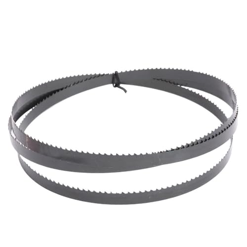 2 Stück Bandsägeblätter for die Holzbearbeitung – 6,35/9,5/12,7 mm Breite, 6T/10T/14T schwarze Bandsägeblätter for Präzisionsarbeiten(14Tx1575mmx6mm) von PRPRP