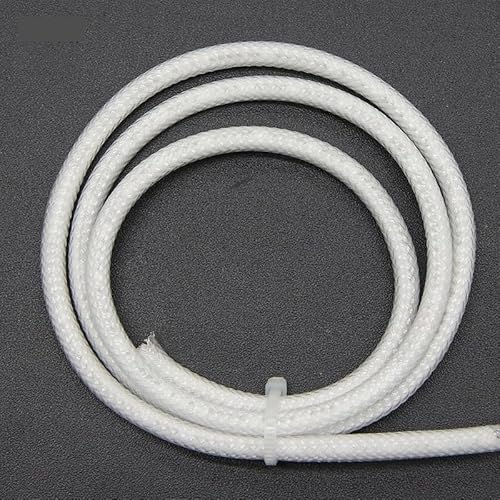4 mm erweiterbare PET-Kabelhülle – hochdichter geflochtener Drahtschutzmantel for Kabel und Leitungen, 1 Stück(Clear,5M) von PRPRP