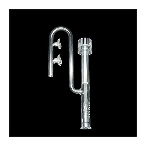 Aquarium Lily Pipe Set – Acryl & Glas Zufluss Abfluss Skimmer for Aquarien und Wasserpflanzen, 1 Stück(J-Inlet 13mm) von PRPRP