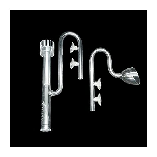 Aquarium Lily Pipe Set – Acryl & Glas Zufluss Abfluss Skimmer for Aquarien und Wasserpflanzen, 1 Stück(Q-Set 13mm) von PRPRP