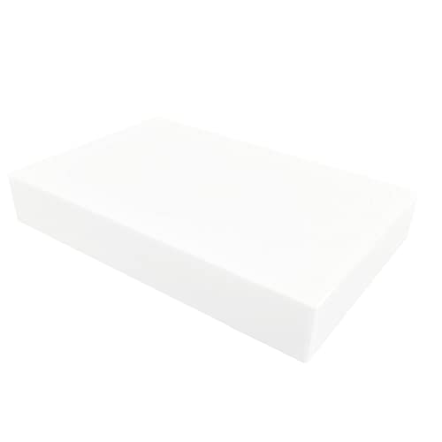 Hochdichte Polystyrolschaumblöcke for Basteln und Modellieren – 50 cm x 60 cm, ideal for Kunstprojekte und Dekoration(White,Thickness 4cm 1pc) von PRPRP