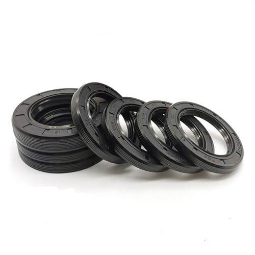 NBR TC/FB/TG4 Hydraulikzylinder-Öldichtungsringsatz – langlebige Doppellippendichtungen aus Nitrilkautschuk(50x73x12mm 2Pcs) von PRPRP