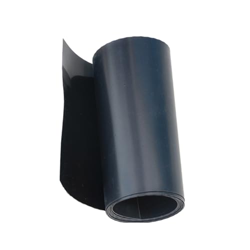 PRPRP HDPE-Teichfolie, 0,12 mm, schwarz, wasserdicht, Fischteichmatte for Garten, Wasserfall, Brunnen, Wasserspiele(1.0x6.0m(3.3x19.8ft)) von PRPRP
