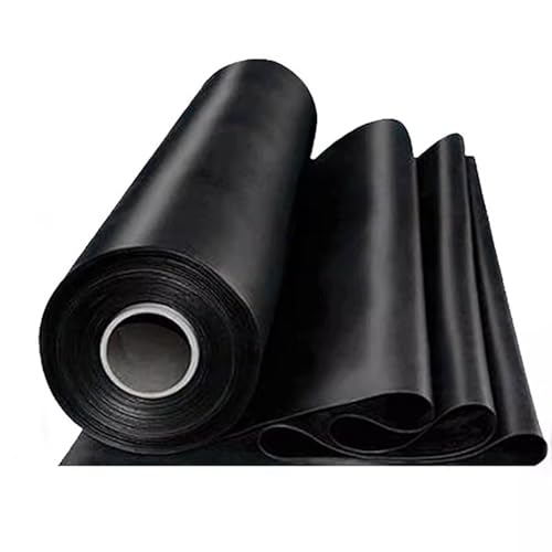 PRPRP HDPE-Teichfolie, 0,12 mm, schwarz, wasserdicht, for Fischteiche, for Gartenpools, Wasserfälle(4.0mx6.0m) von PRPRP