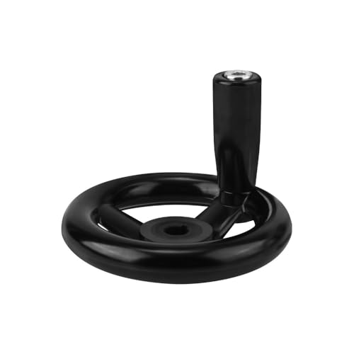 PRPRP Handrad aus Bakelit-Kunststoff, runder Drehgriff – 10 cm zerlegbare Handradkurbel for Maschinen und Werkzeuge PRPRP Handrad aus Bakelit-Kunststoff, runder Drehgriff – 10 cm zerlegbare Handradkurbel for Maschinen und Werkzeuge von PRPRP