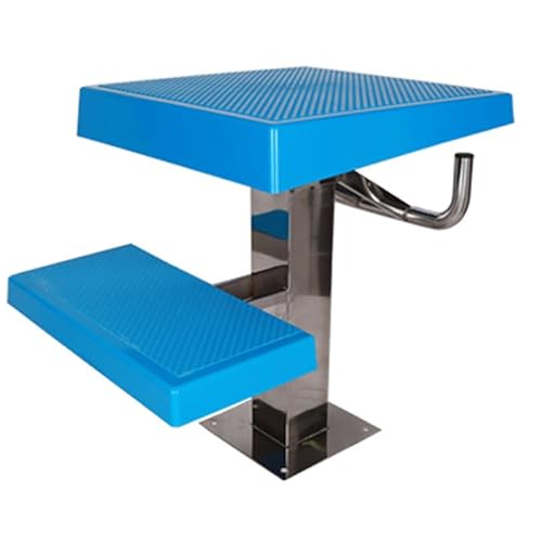 PRPRP Professionelle Sprungplattform aus Edelstahl – Robustes, rutschfestes Sprungbrett for Schwimmbäder, 15° Neigung, 271 kg Tragkraft PRPRP Professionelle Sprungplattform aus Edelstahl – Robustes, rutschfestes Sprungbrett for Schwimmbäder, 15° Neigung, 271 kg Tragkraft von PRPRP