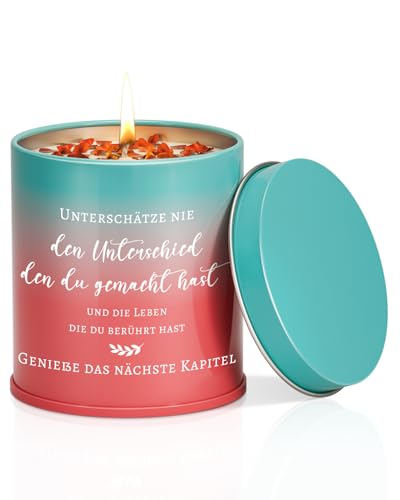 PRSTENLY Abschiedsgeschenk Kollegen, Kleine Geschenke für Kollegen Beste Kollegin Danke Lieblingskollegin, Duftende Kerzen Abschied Kollegin Rente Jobwechsel Neuer Job Ostergeschenke von PRSTENLY