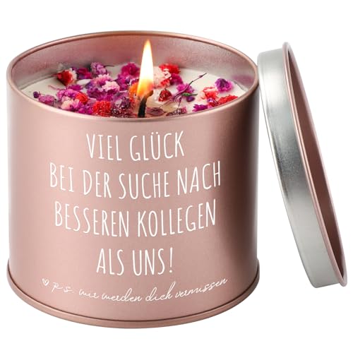 PRSTENLY Abschiedsgeschenk Kollegen Kerzenhalter Abschiedsgeschenk Kollegen, Geschenke für Frauen Geburtstagsgeschenke Freundschaft, Ruhestand, Dankeschön Geschenke für Frauen von PRSTENLY