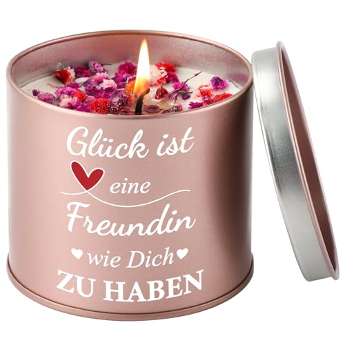 PRSTENLY Beste Freundin Geschenke für Valentinstag, Geburtstagsgeschenke Freundin Kerzenhalter Geschenke für Frauen, Jahrestag Hochzeit Geschenk, Geburtstagsgeschenke für sie, Geschenk für Muttertag von PRSTENLY