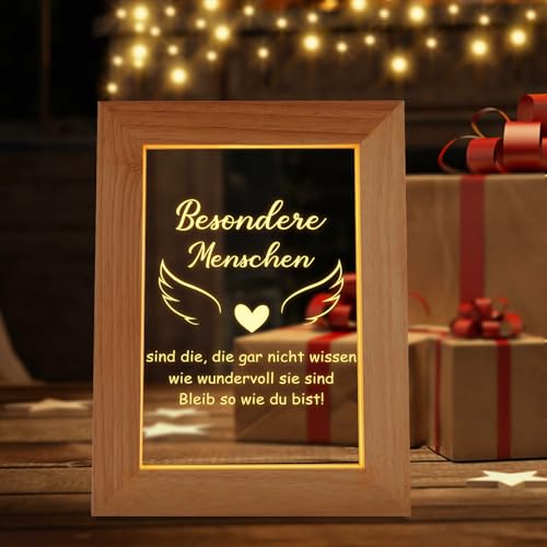 PRSTENLY Muttertagsgeschenke für Mama Geburtstagsgeschenke für Frauen Männer Hölzerner Fotorahmen Nacht Dankeschön Geschenke Abschiedsgeschenk Kollegen Lehrerin Beste Freundin Geschenk Schwester Mama PRSTENLY Muttertagsgeschenke für Mama Geburtstagsgeschenke für Frauen Männer Hölzerner Fotorahmen Nacht Dankeschön Geschenke Abschiedsgeschenk Kollegen Lehrerin Beste Freundin Geschenk Schwester Mama von PRSTENLY
