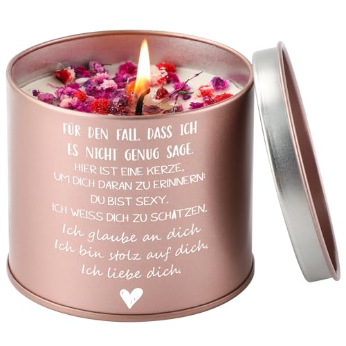 PRSTENLY beste Freundin Geschenke für Weihnachten, Geburtstagsgeschenke Freundin Kerzenhalter Geschenke für Frauen, Jahrestag Hochzeit Geschenk, Geburtstagsgeschenke für sie, Valentinstag, Muttertag von PRSTENLY