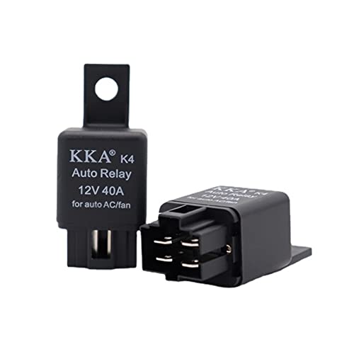 10 Stück Autorelaisdichtung, wasserdichtes Kfz-Relais, 40 A, 12 V/24 V, Kupferanschluss, Autorelais for Klimaanlagen-Reparaturteile von PRXFRWOW
