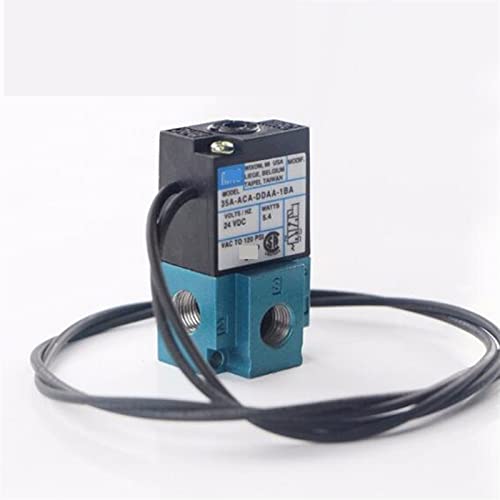 DC24V 12,7 W Mac 35A Typ Hochfrequenz-Magnetventil 35A-ACA-DDFA-1BA for Spendermarkierungsabgabemaschine 1 Stück(Valve with joint 4mm) von PRXFRWOW