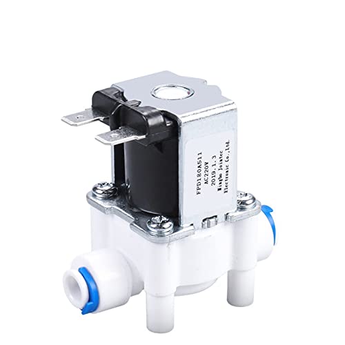 PRXFRWOW 1/4 Zoll; Normalerweise öffnen/schließen elektrisches Magnetventil magnetisch DC12V 24V 36V Wasser-Lufteinlass-Durchflussschalter Waschmaschinenspender 1St(12V-NC) von PRXFRWOW