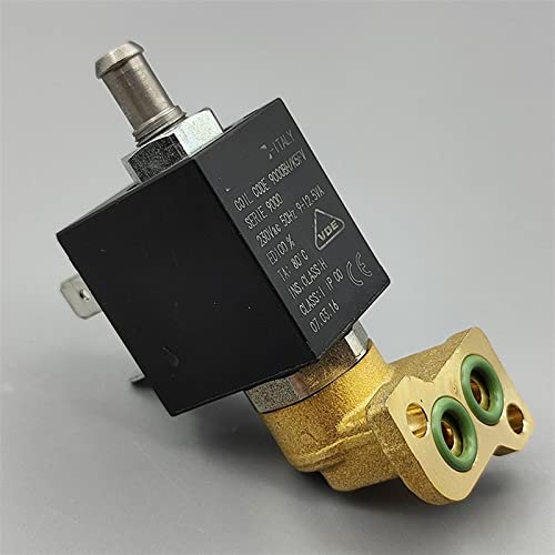 PRXFRWOW 9000BH AC 220V 230V 2-Positionen-3-Wege-Elektro-Messing-Magnetventil, normalerweise geschlossener Typ for Kaffeemaschine, Dampf, Heißwasser, 1 Stück PRXFRWOW 9000BH AC 220V 230V 2-Positionen-3-Wege-Elektro-Messing-Magnetventil, normalerweise geschlossener Typ for Kaffeemaschine, Dampf, Heißwasser, 1 Stück von PRXFRWOW