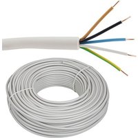 Installationsleitung NYM-J 5 x 1,5 mm² - Farbe grau - Rolle je 100 m von PRYSMIAN