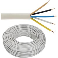 Installationsleitung NYM-J 5 x 2,5 mm² - Farbe grau - Rolle je 100 m von PRYSMIAN