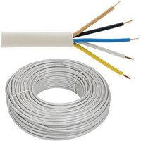 Installationsleitung NYM-J 5 x 6,0 mm² - Farbe grau - Rolle je 50 m von PRYSMIAN